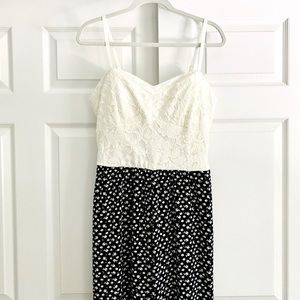 Candie’s floral jumpsuit